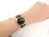 Vintage watch ROLEX oysterdate precision 29 mm mechanical gold plate & leather 58 Facettes 247061