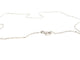 Collier Collier Chaînette Or blanc 58 Facettes 716805RV