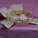 Bracelet Old Art Deco bracelet 3 golds 58 Facettes 22-561