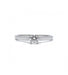 Ring 51 / White/Grey / 950 Platinum Solitaire Ring "1895" CARTIER 58 Facettes 220478R