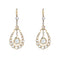 Boucles d'oreilles Pendants d'oreilles anciens or jaune diamants 58 Facettes 22-056