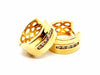 Earrings Hoop earrings Yellow gold Diamonds 58 Facettes 1467703CN