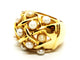 Bague 54 Bague Cocktail Or jaune Perle 58 Facettes 1752174CN
