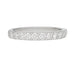 Bague 50 Alliance demi-tour or blanc, diamants. 58 Facettes 31235