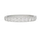 Bague 50 Alliance demi-tour or blanc, diamants. 58 Facettes 31235