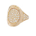 Ring 53 Bulgari rose gold ring, “Bulgari Bulgari” model, diamonds. 58 Facettes 33245
