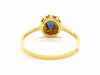 Ring 56 Ring Yellow gold Sapphire 58 Facettes 06321CD