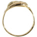 Ring 55 Gold ring with diamonds 58 Facettes 16021-0094