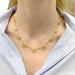 Necklace Filigree yellow gold drapery necklace. 58 Facettes 32059