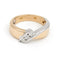 Bague 54 Bague Triologie Or jaune Diamant 58 Facettes 1875454CN