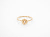 50 PIAGET ring - pink ring in 18k yellow gold diamond 58 Facettes 258344