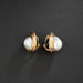 REPOSSI ear clip earrings in yellow gold & pearls 58 Facettes