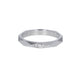 Ring 54 BOUCHERON Faceted Diamond Ring in 950/1000 Platinum 58 Facettes 62552-58402