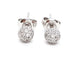 Boucles d'oreilles Boucles d'oreilles Or blanc Diamant 58 Facettes 578647RV