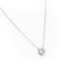 Collier Collier Pendentif Or blanc Diamant 58 Facettes 2335218CN