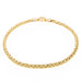 Necklace Palm chain necklace Yellow gold 58 Facettes 2259657CN