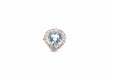 Ring 52 Platinum Ring Aquamarine Diamonds 58 Facettes 24749