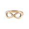 Bague 56 / Or Jaune BAGUE « INFINI » OR 58 Facettes BO/220046