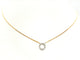 Collier Collier Or rose Diamant 58 Facettes 579192RV