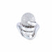 Ring 53 de Grisogono Ring “Tourbillon” White Gold & Diamonds 58 Facettes BO/220112 NSS