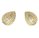 Earrings “Leaves” earrings in yellow gold and diamonds. 58 Facettes 31701