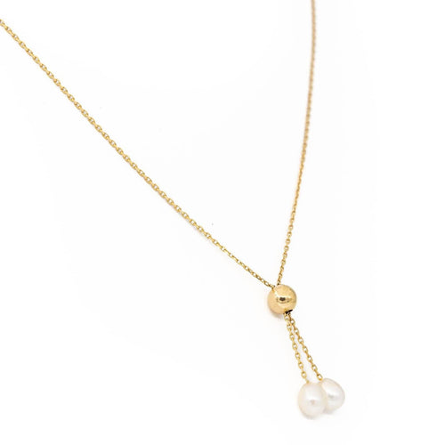 Collier Collier Négligé Or jaune Perle 58 Facettes 2282775CN