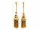 Boucles d'oreilles Boucles d'oreilles Or jaune Turquoise 58 Facettes 2007461CN