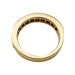 Ring 52 Yellow gold ring, princess diamonds. 58 Facettes 30954