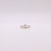 Solitaire ring in white gold, diamond 58 Facettes