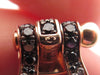 FRED force 10 gm shackle bracelet rose gold white & black diamond 58 Facettes 253276