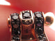 Bracelet bracelet FRED force 10 gm manille or rose diamant blanc & noir 58 Facettes 253276