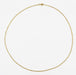 Yellow gold cable link chain necklace 58 Facettes 20-284