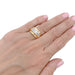 Bague 52 Bague vintage or jaune et diamants. 58 Facettes 32800