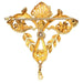 Broche Pendentif/broche diamant en or 58 Facettes 16333-0225