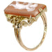 Bague 47 Bague or rose, camée 58 Facettes 15106-0178