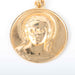 Pendant Maria religious medal pendant yellow gold 58 Facettes 2790