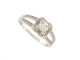 Bague 55 bague MAUBOUSSIN solitaire chance of love n2 en or blanc diamants 58 Facettes 256649