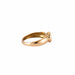 GOLD & DIAMOND SOLITAIRE RING 58 Facettes BO/230020