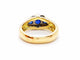Bague 56 Bague Or jaune Saphir 58 Facettes 00696CN