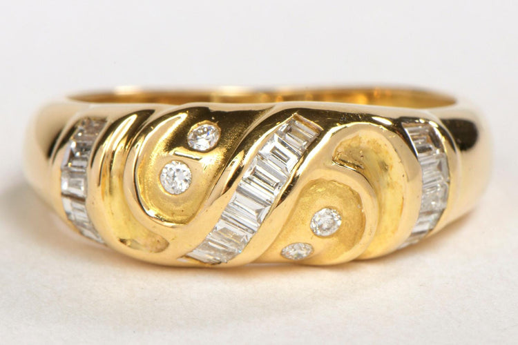 Bague 51 Bague Or jaune Diamant 58 Facettes 00439CN