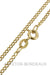 Curb chain necklace 58 Facettes 34951