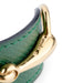 Bracelet HERMES - Bracelet  en cuir et métal doré 58 Facettes 1