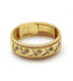 Yellow Bracelet / 750‰ Gold Bracelet in late XNUMXth century gold 58 Facettes 180043R