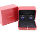 Boucles d'oreilles Boucles d'oreilles Cartier Amulette Lapis Lazuli Diamants 58 Facettes 21-856