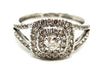 Bague 48 Bague Solitaire Or blanc Diamant 58 Facettes 1422695CN