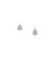Boucles d'oreilles Blanc/Gris / Or 750‰ Puces d'oreilles Diamants 58 Facettes 220550R