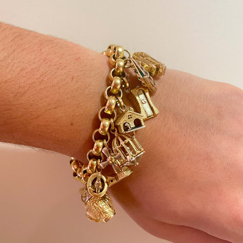 Bracelet Bracelet Charm's Or jaune 58 Facettes