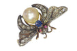 Brooch Diamond and pearl brooch 58 Facettes 22067-0015
