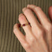 Ring VINTAGE CARTIER GOLD & RUBY RING 58 Facettes BO/220041 RIV