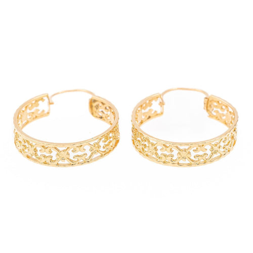 Boucles d'oreilles Boucles d'oreilles Créoles Or rose 58 Facettes 2130440CN